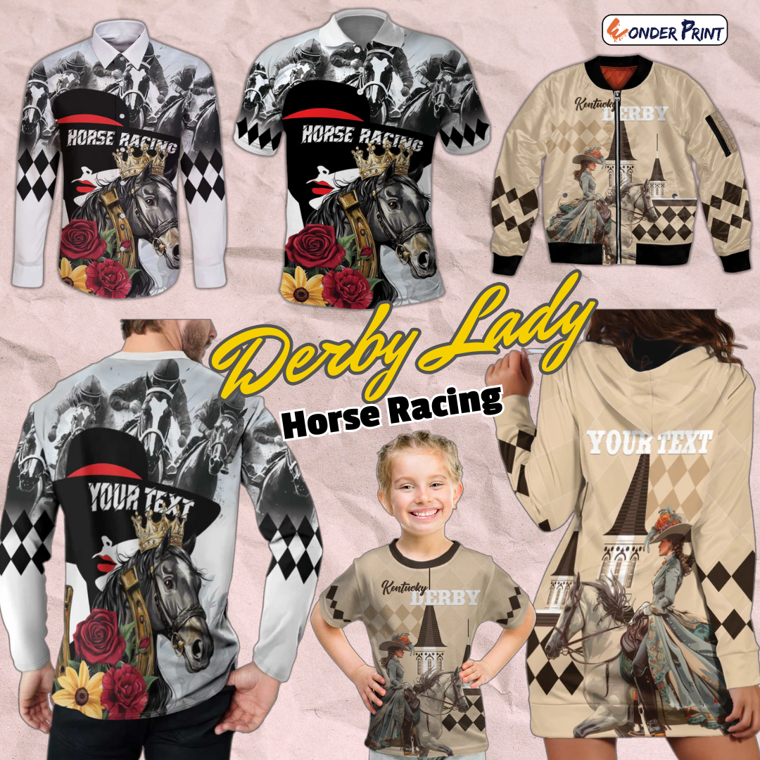 Horse Racing Derby Lady