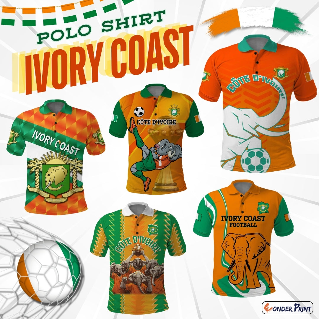 Ivory Coast Polo Shirt Collection