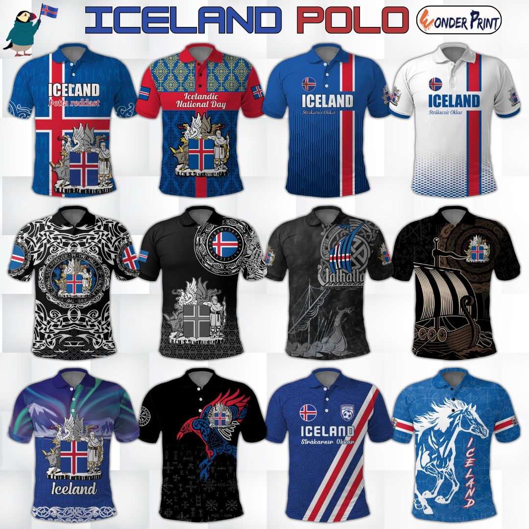 Iceland Polo Shirt Collection