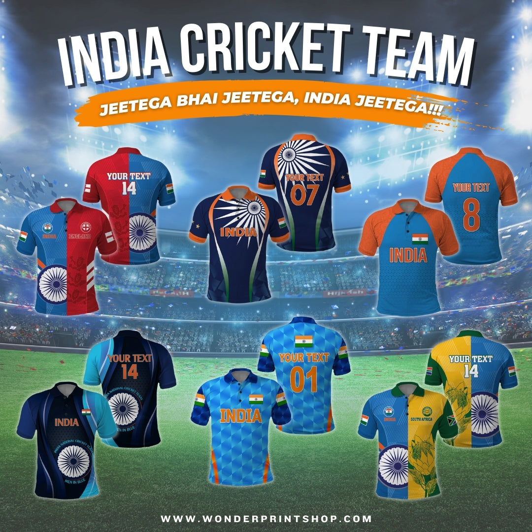 India Cricket Polo Shirt