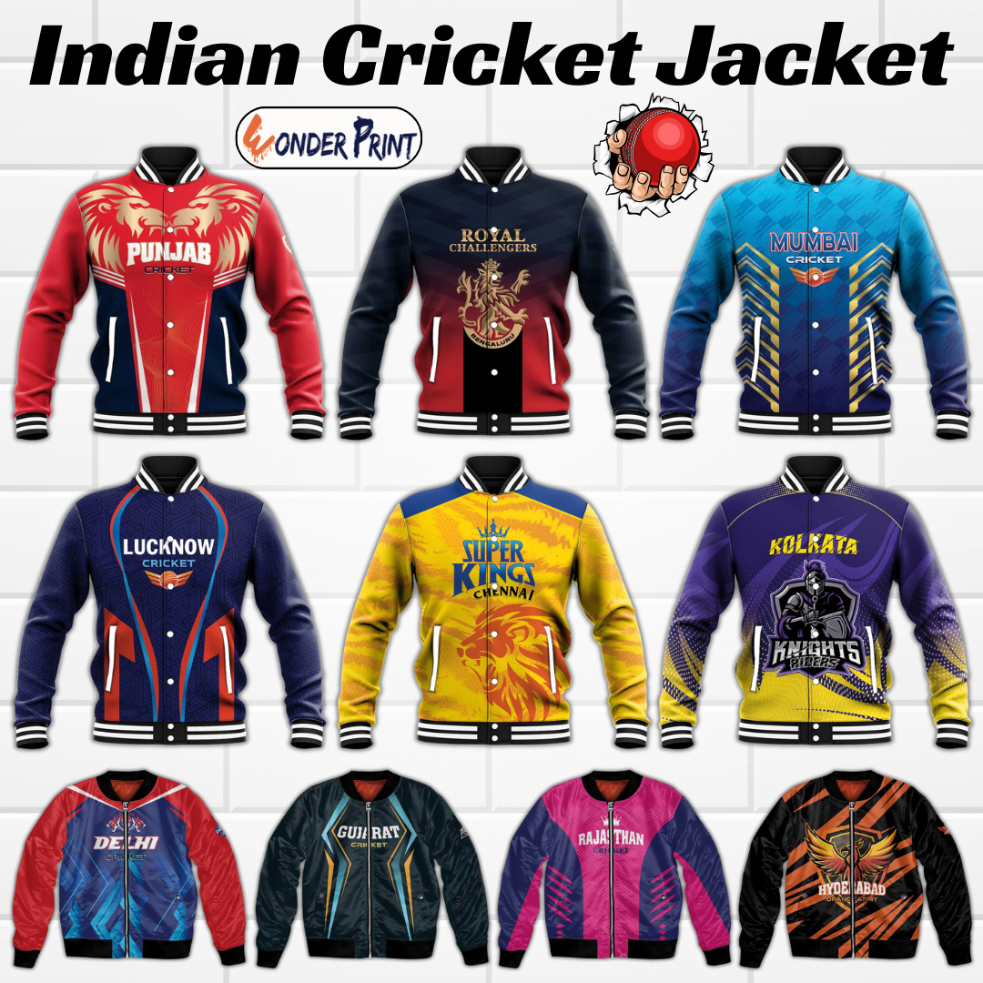 Indian Cricket 2025 Jacket