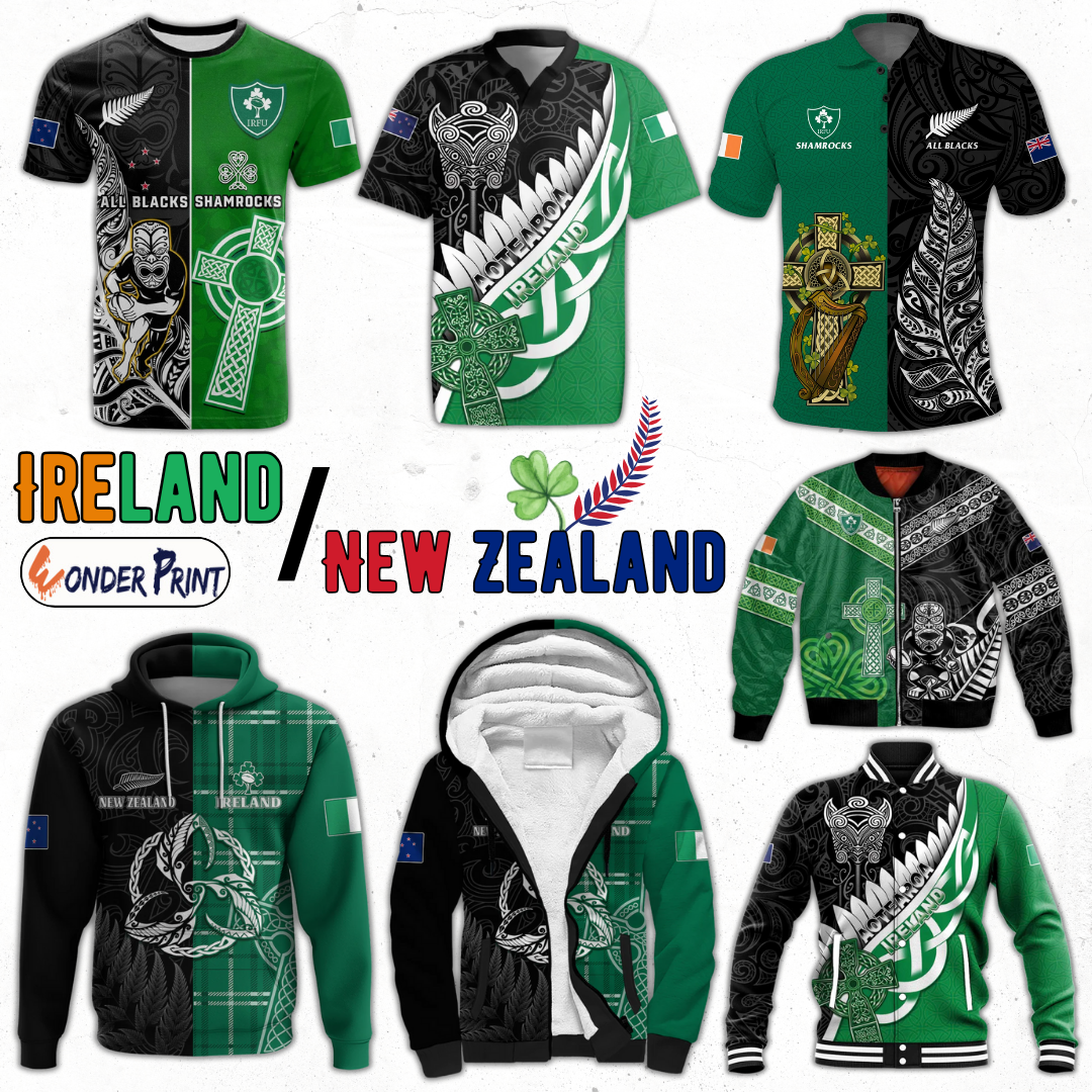 Ireland and New Zealand