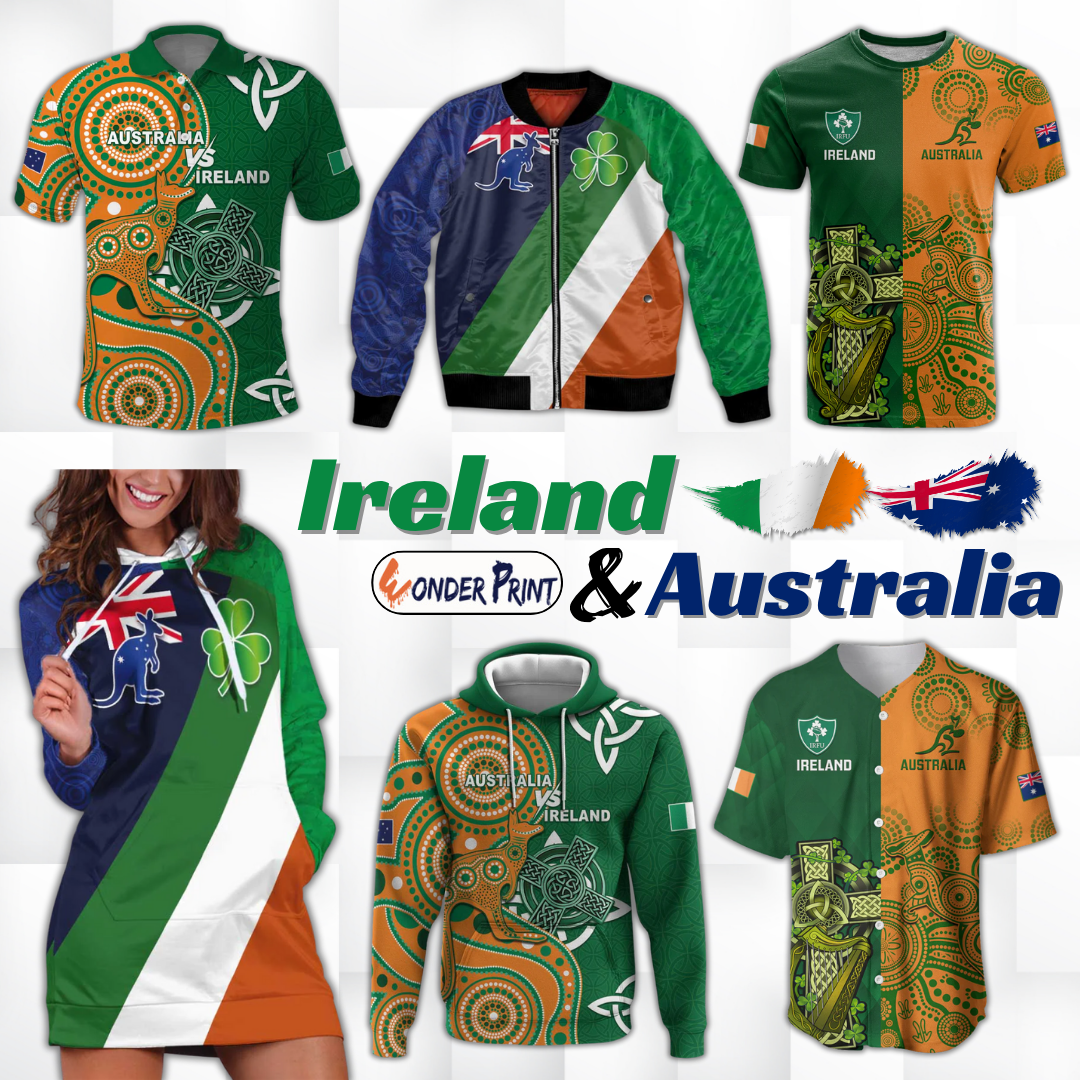 Ireland and Australia