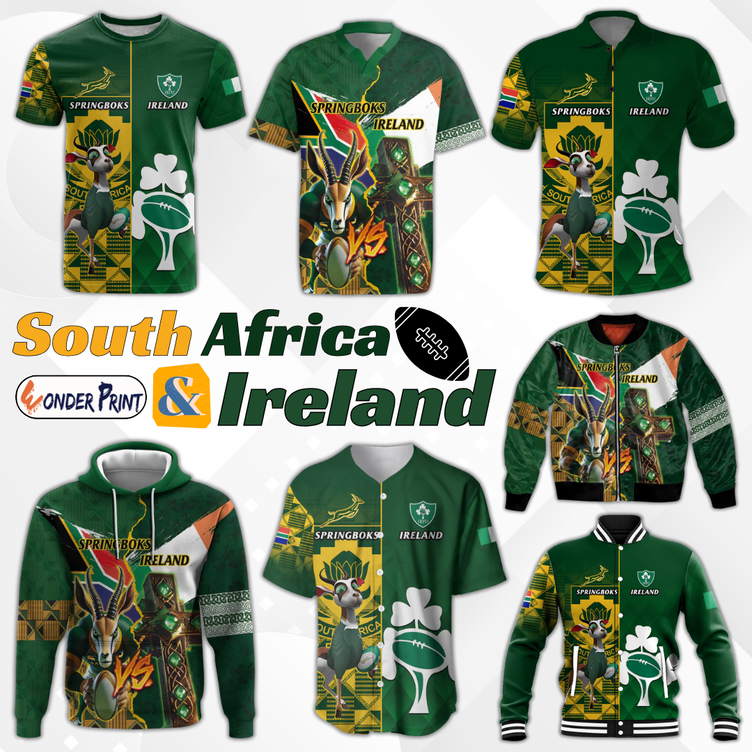 Ireland and South Africa Rugby