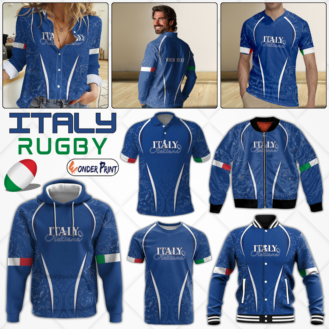 Italy Rugby Azzurro Savoia - Renaissance Inspired