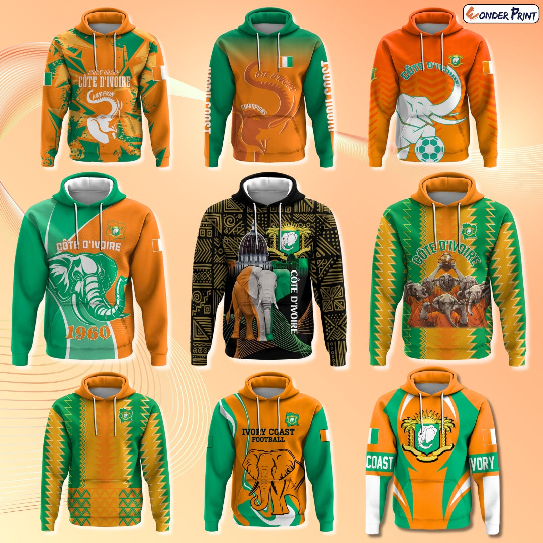 Ivory Coast Hoodie Collection