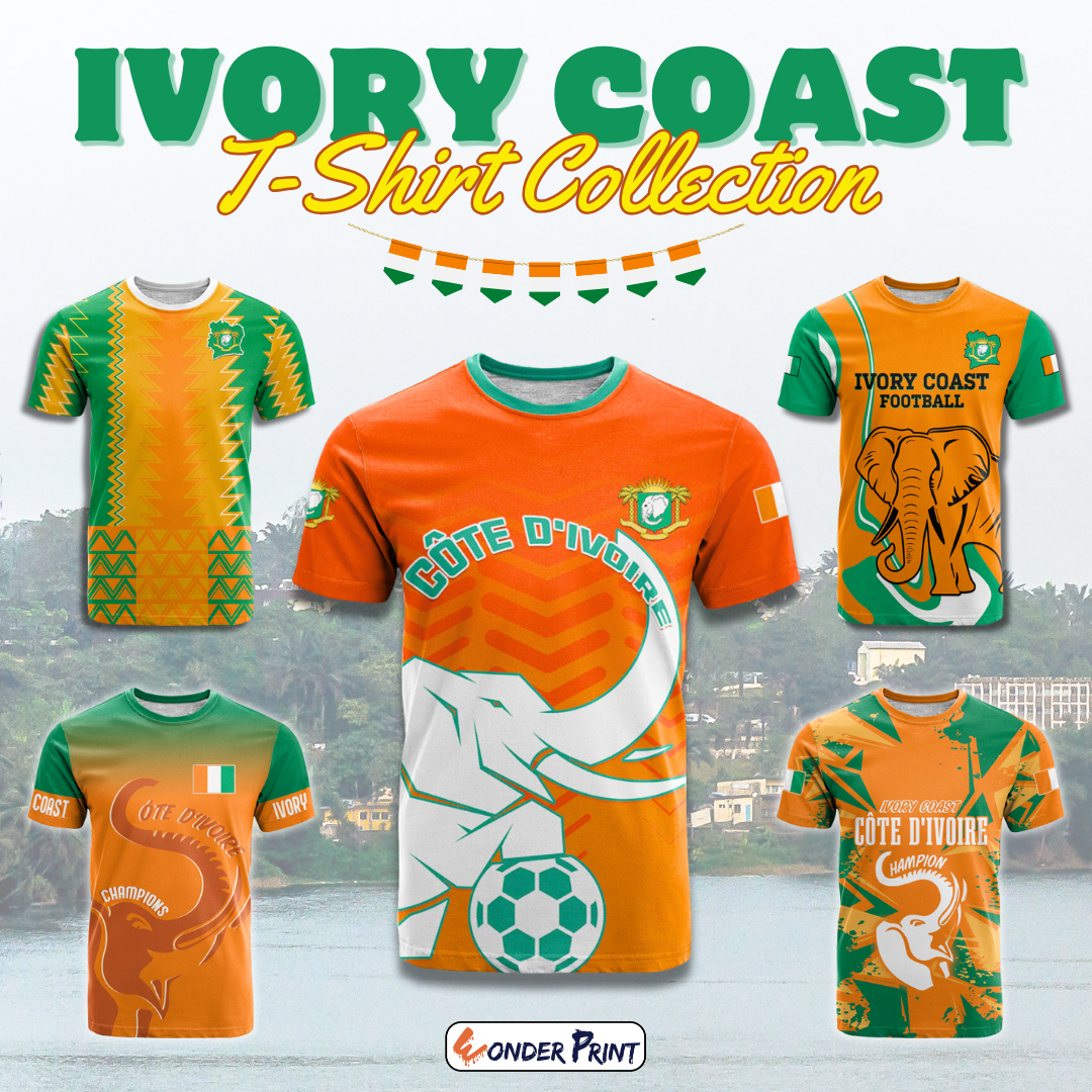 Ivory Coast T Shirt Collection