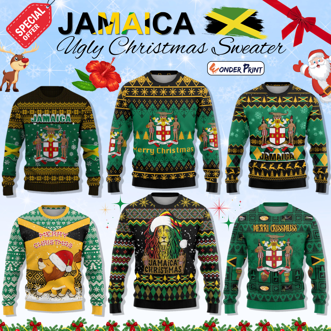 Jamaica Ugly Christmas Sweater