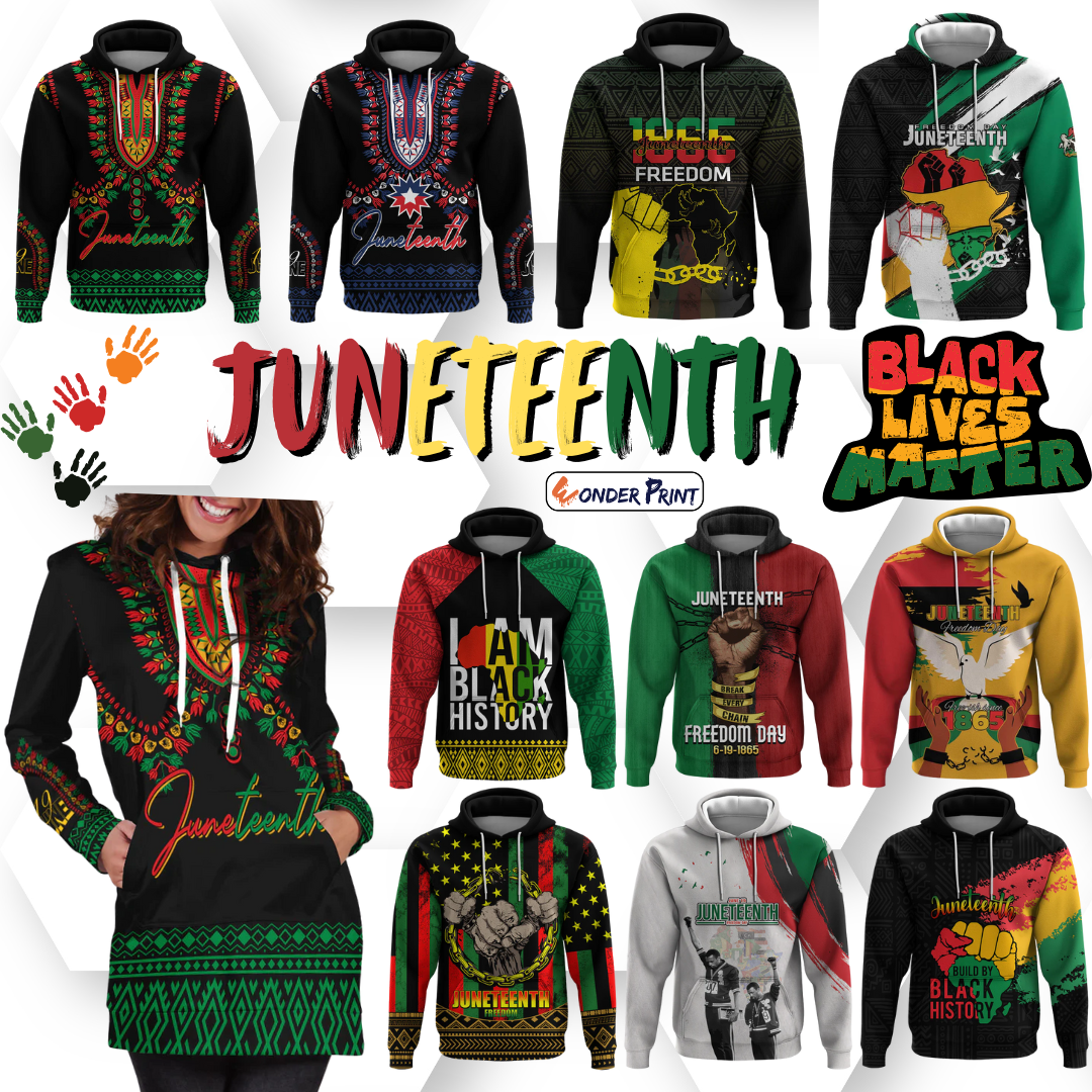 Juneteenth Hoodie Collection