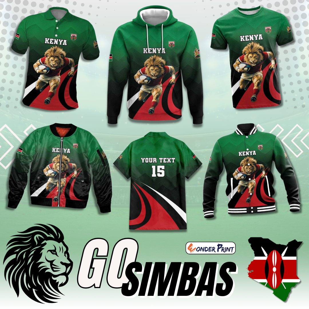 Kenya Rugby Custom Go Simbas 2024