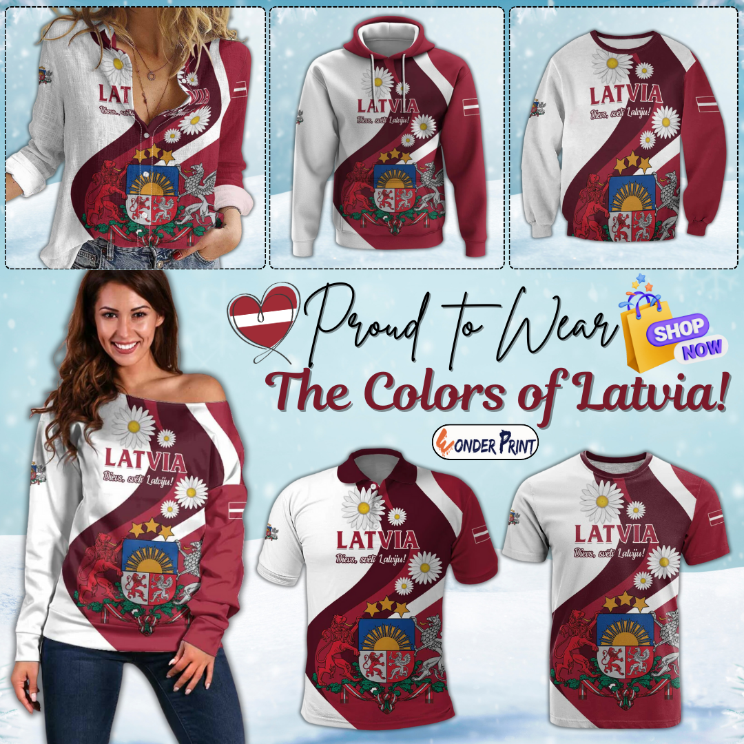 Latvia Dievs sveti Latviju