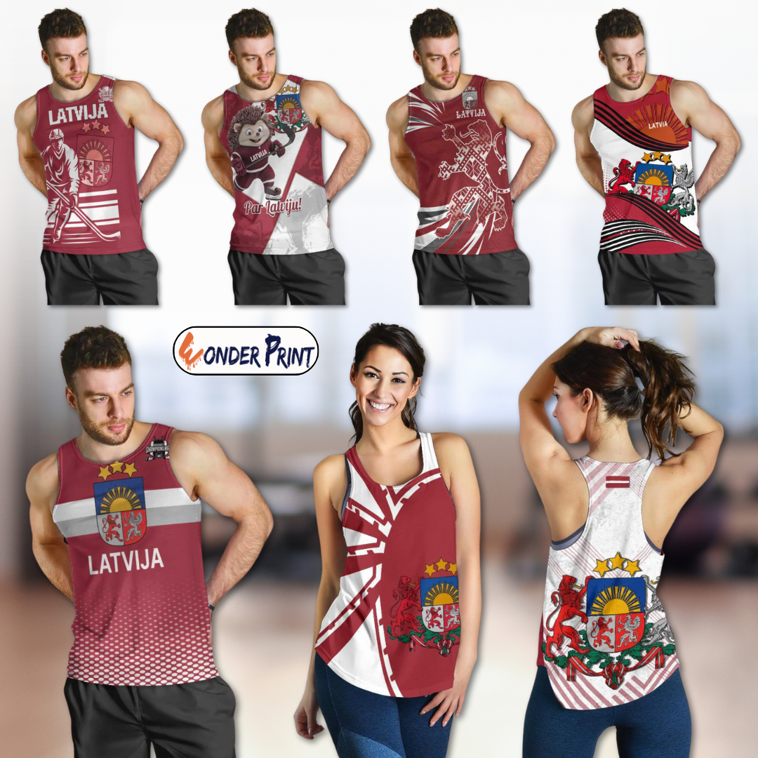 Latvia Tank Top