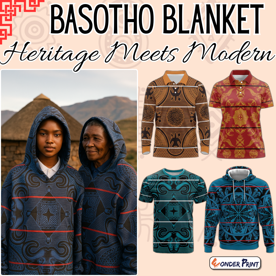 Lesotho Basotho Blanket Inspired Clothing
