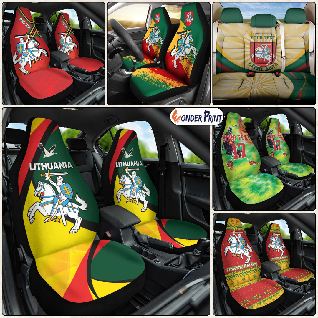 Lithuania Car Seat Cover