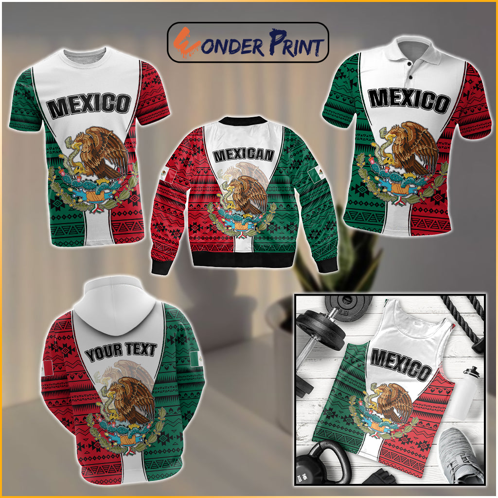 Mexico Aztec Polo Shirt