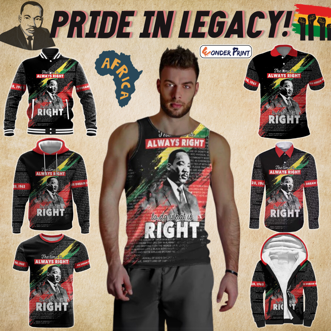 MLK Honoring The Legacy Black Version