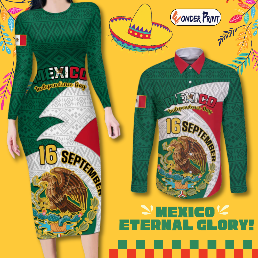 Mexico Couples Dress and Shirt