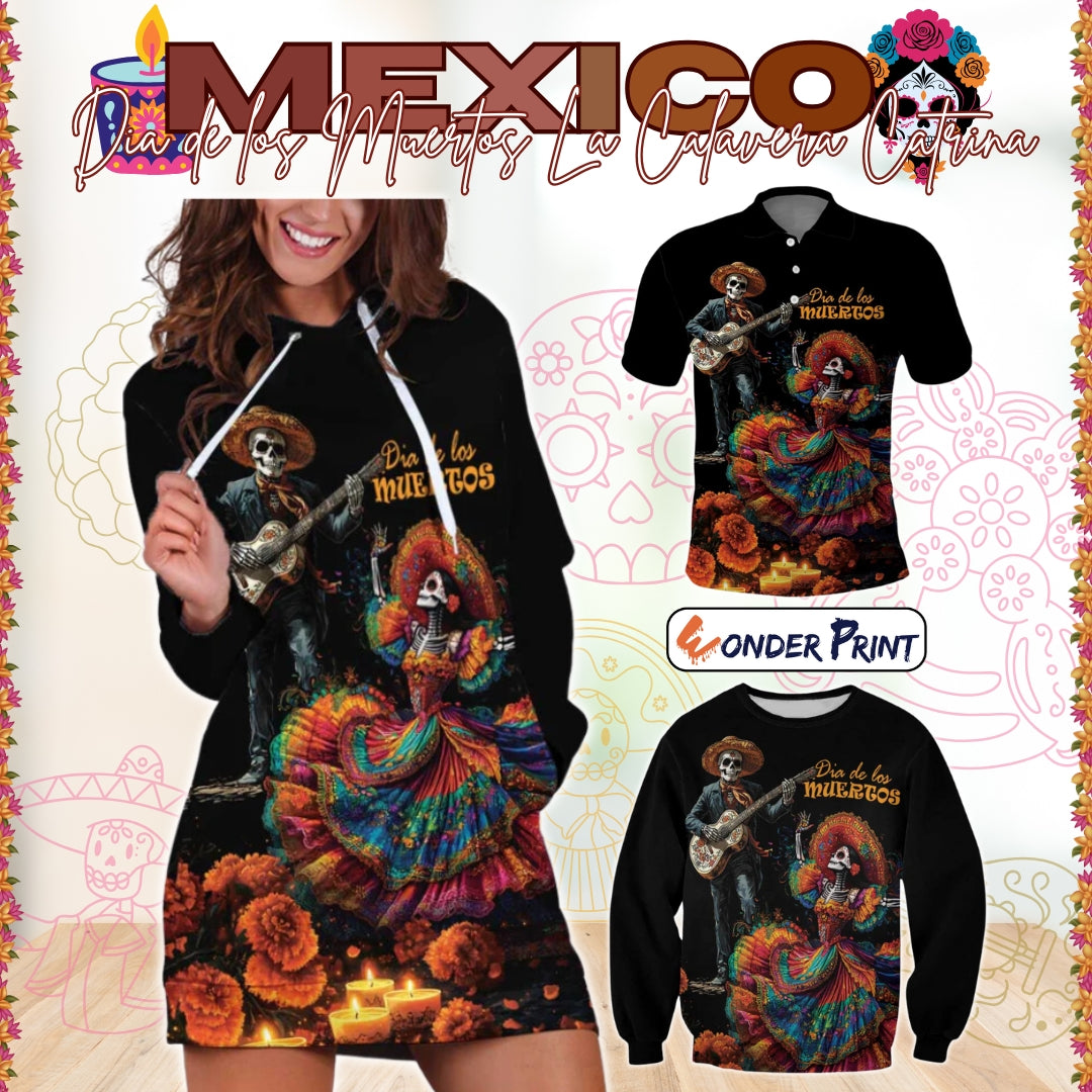 Mexico Dia de los Muertos La Calavera Catrina