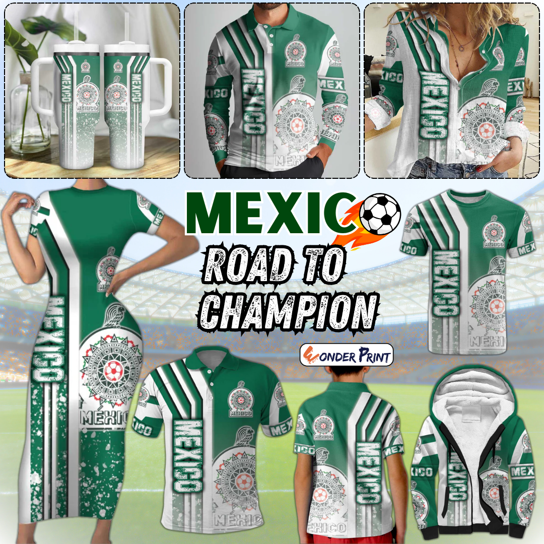 Mexico Football El Tri Soccer - Road To Champion