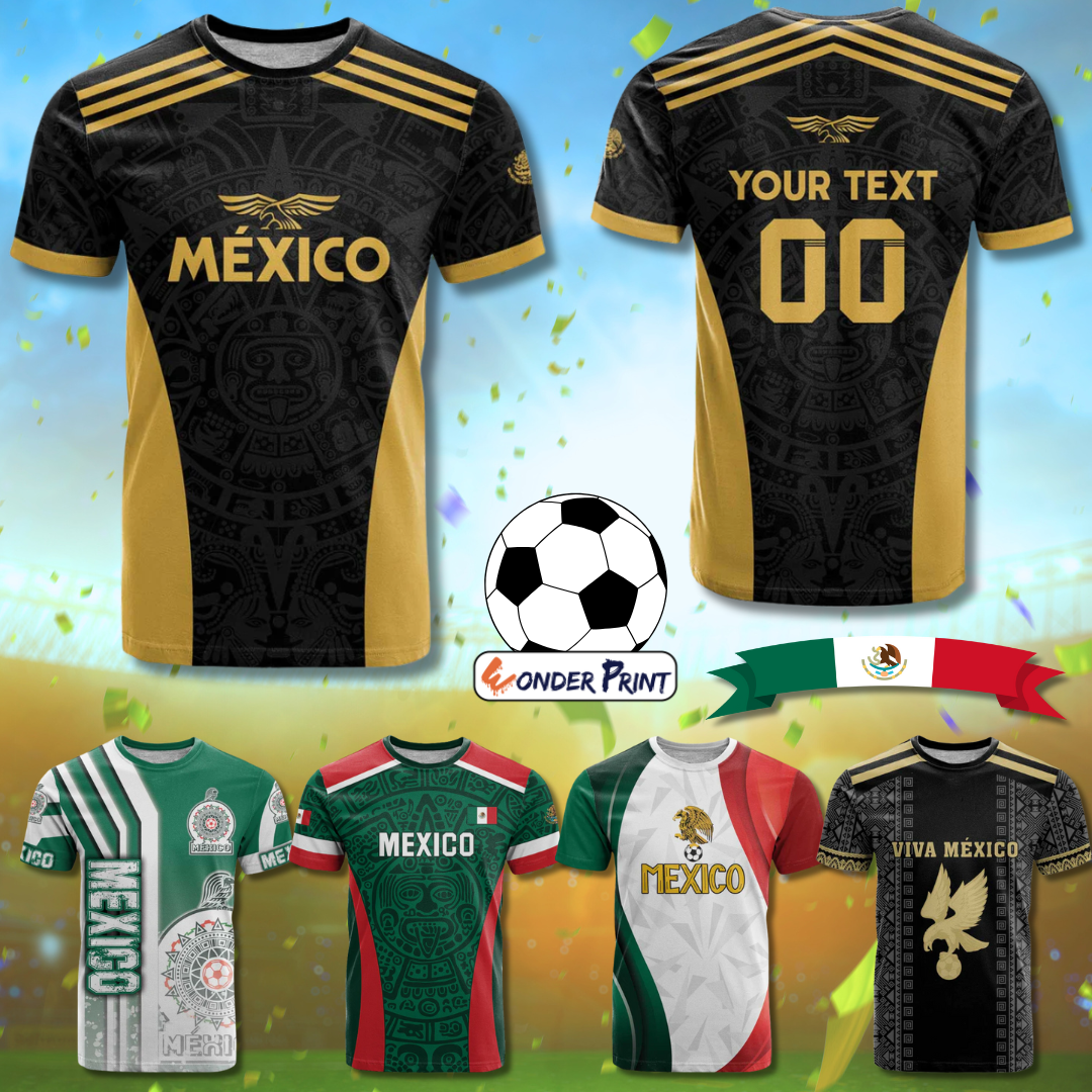 Mexico Football T Shirt