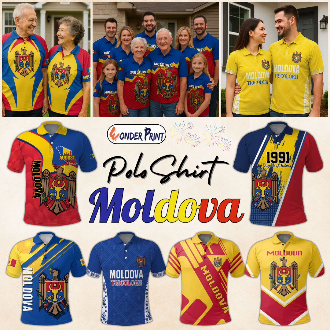 Moldova Polo Shirt