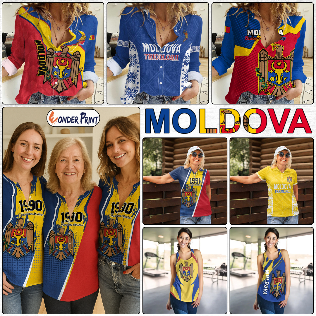 Moldova Women Shirt
