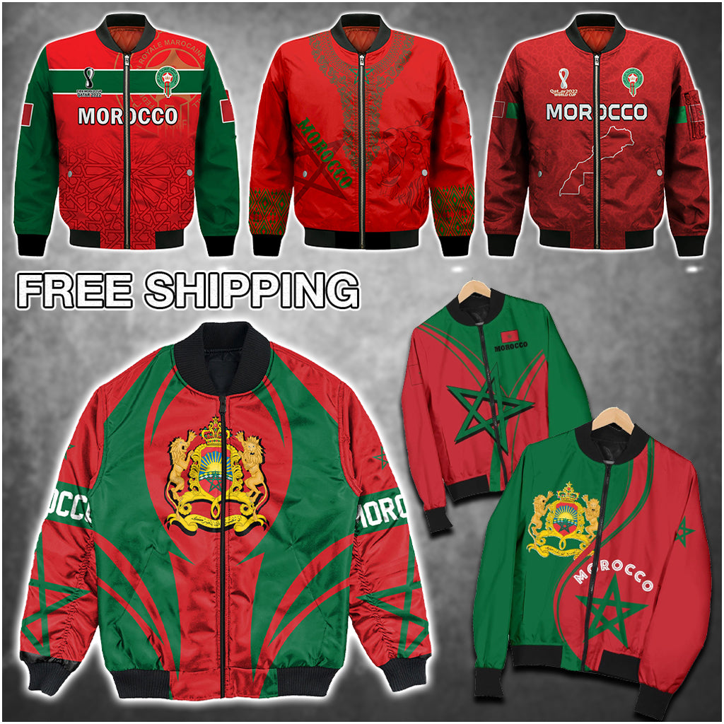 Morocco Bomber Jacket Sporty