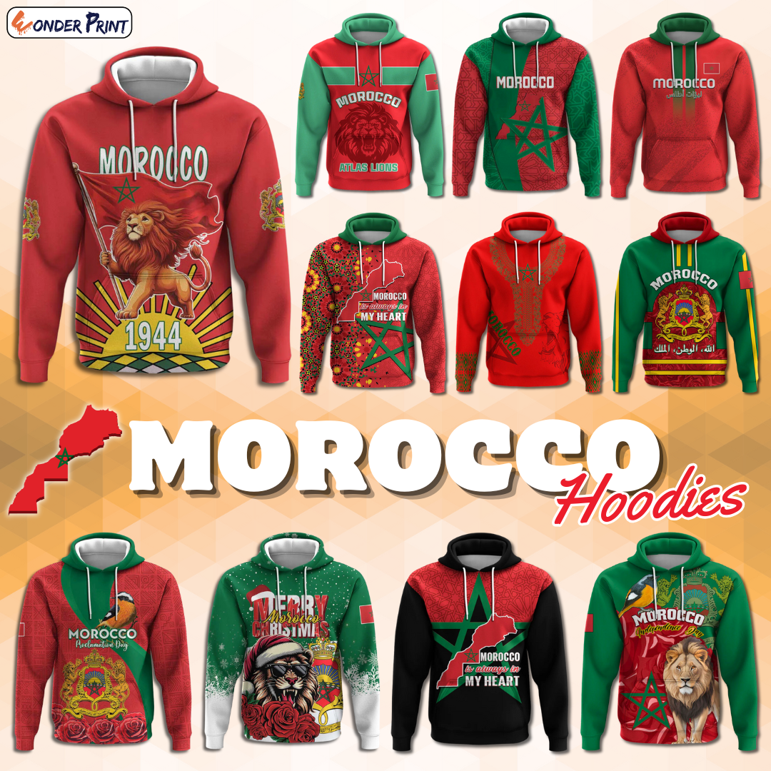 Morocco Hoodies Collection