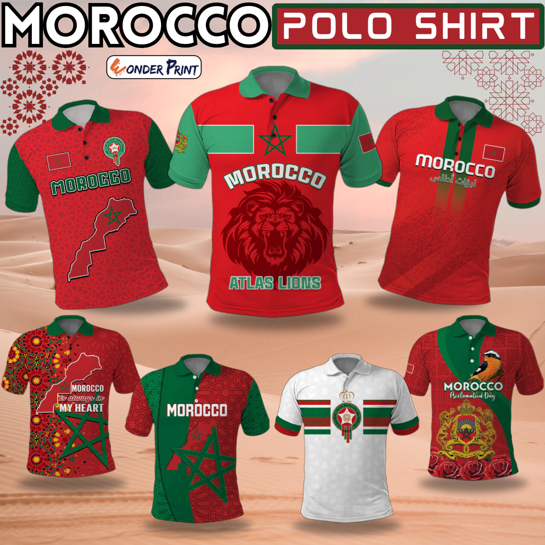 Morocco Polo Shirts Collection
