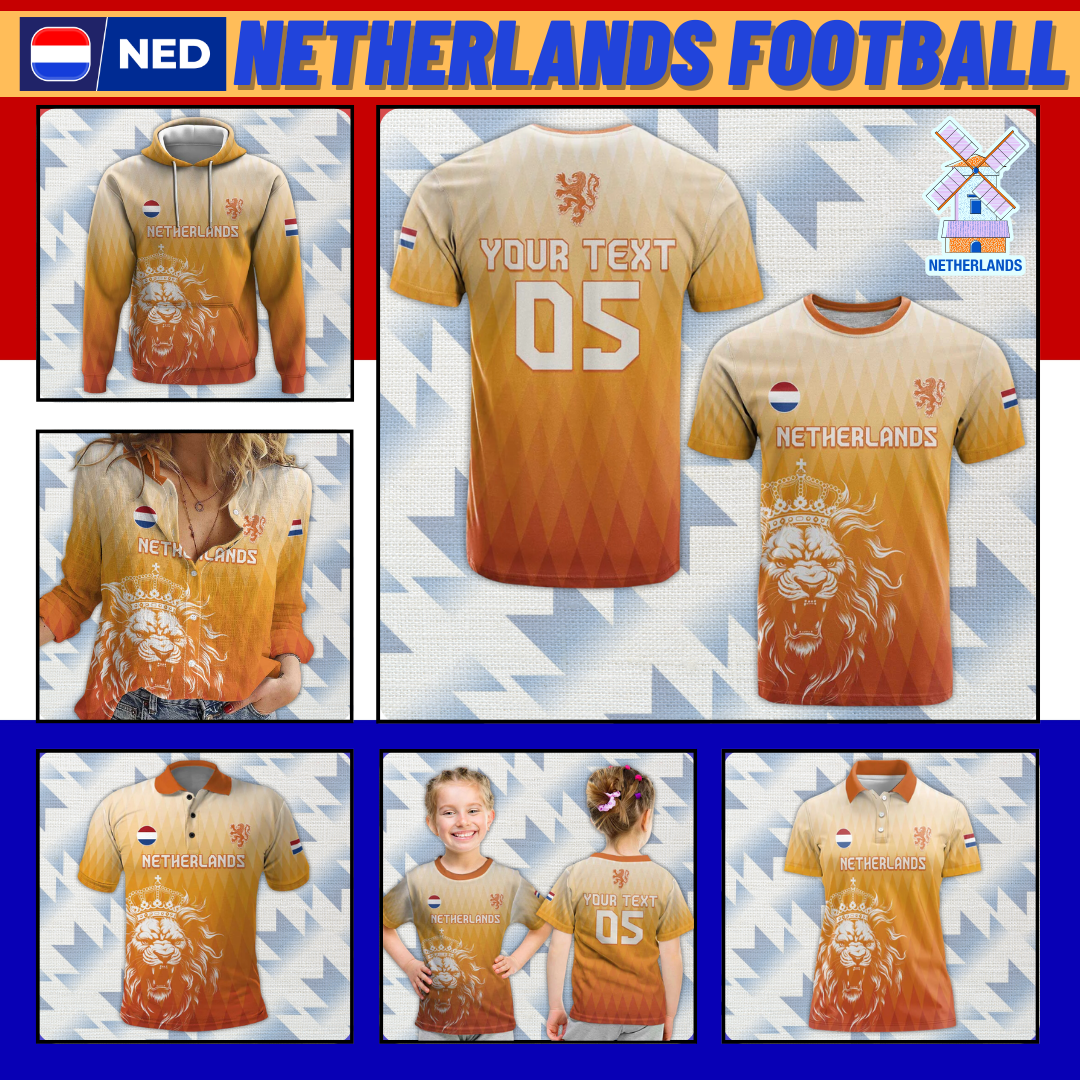 Netherlands Football - Go Champions Oranje Lions