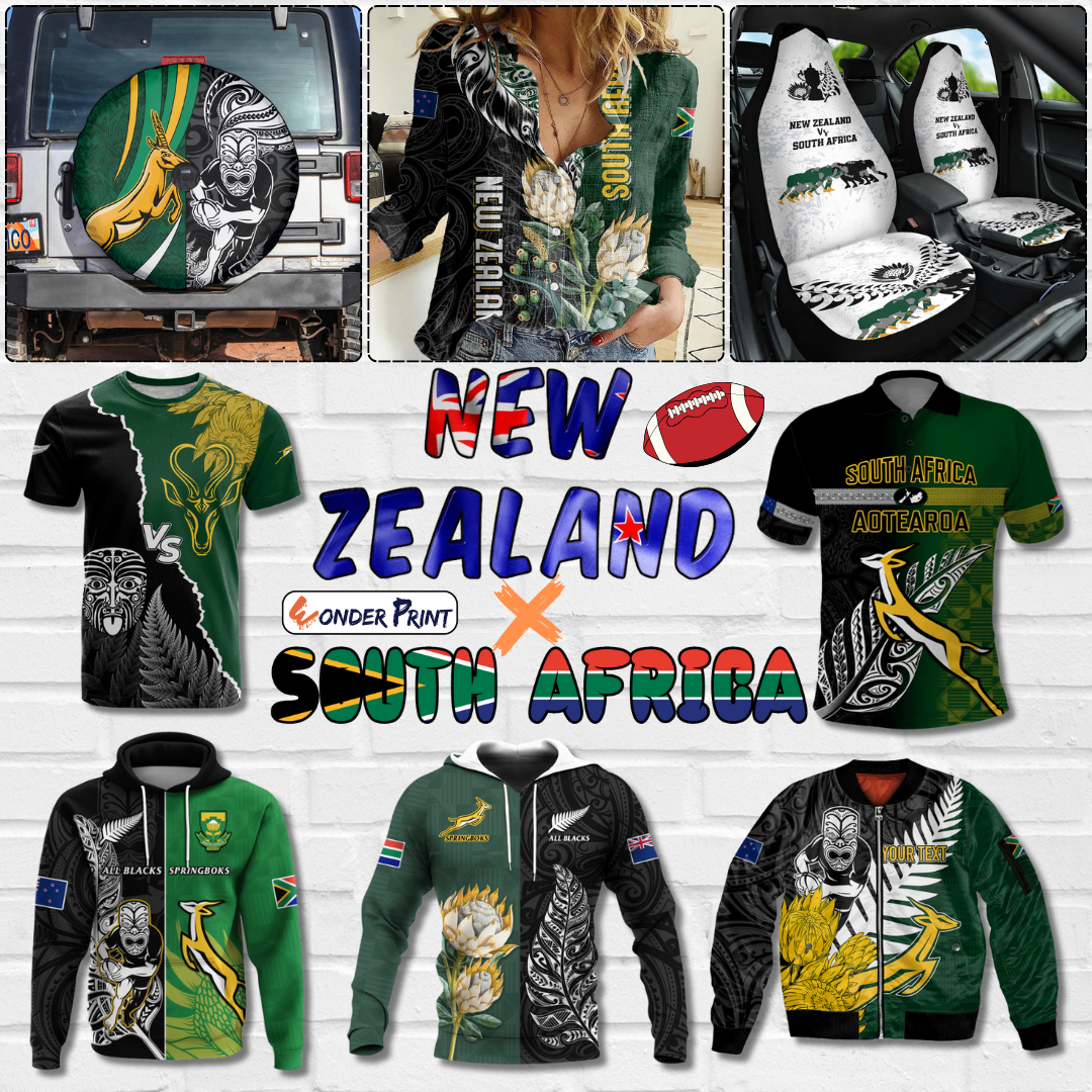 New Zealand And South Africa Rugby