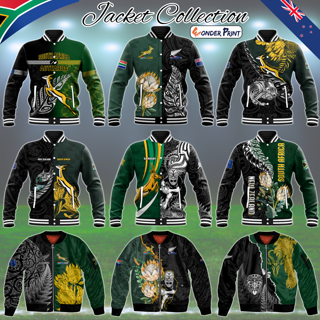 New Zealand and South Africa Jacket