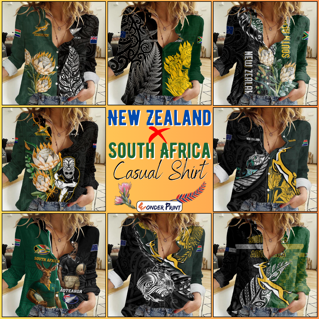 New Zealand and South Africa Women Casual