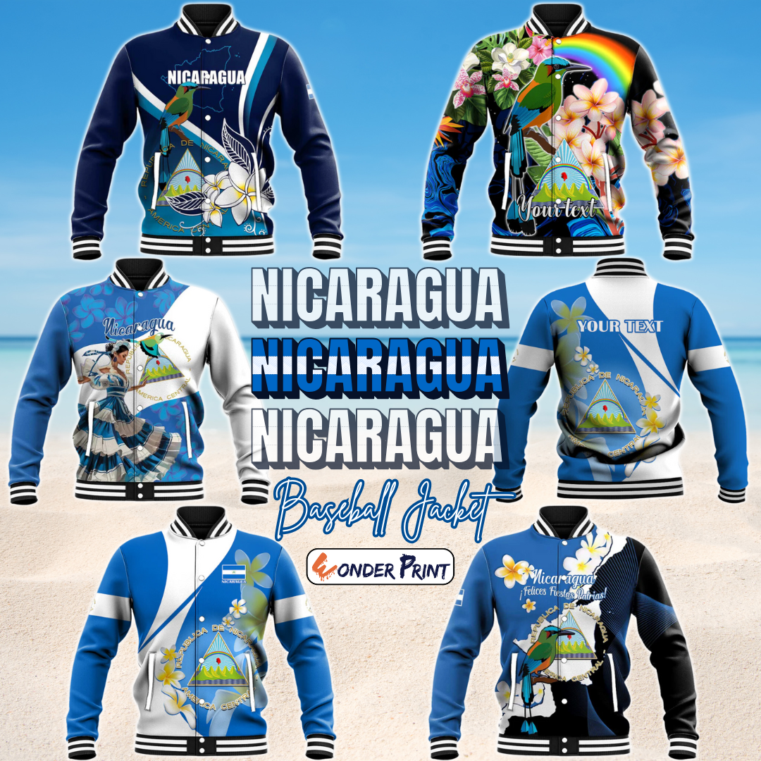 Nicaragua Baseball Jacket