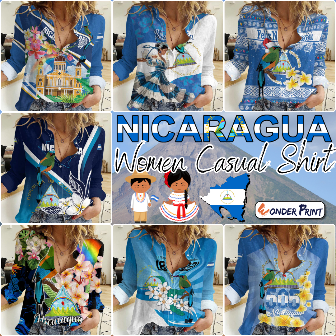 Nicaragua Women Casual Shirt