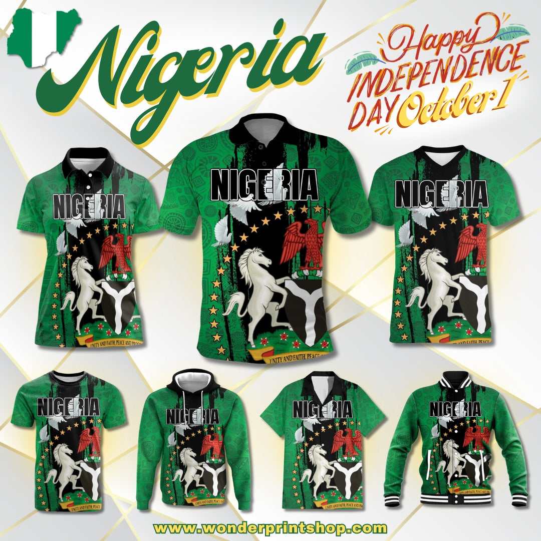 Nigeria Independence Day African Pattern