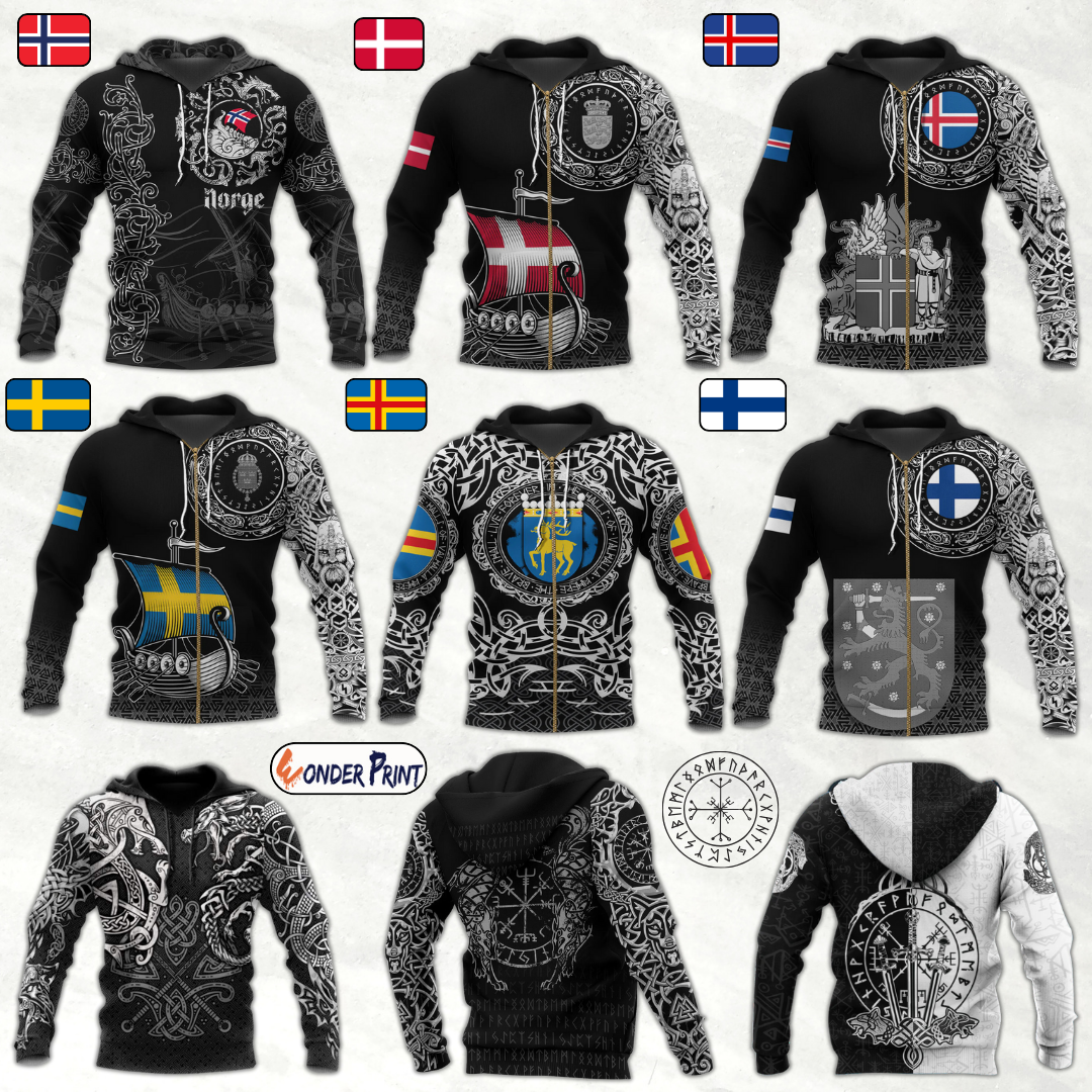 Viking Hoodie Collection