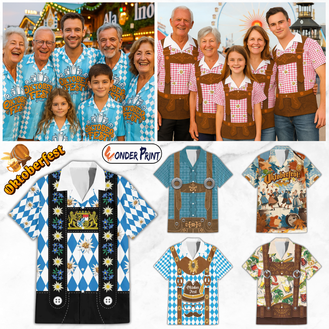 Oktoberfest Hawaiian Shirt