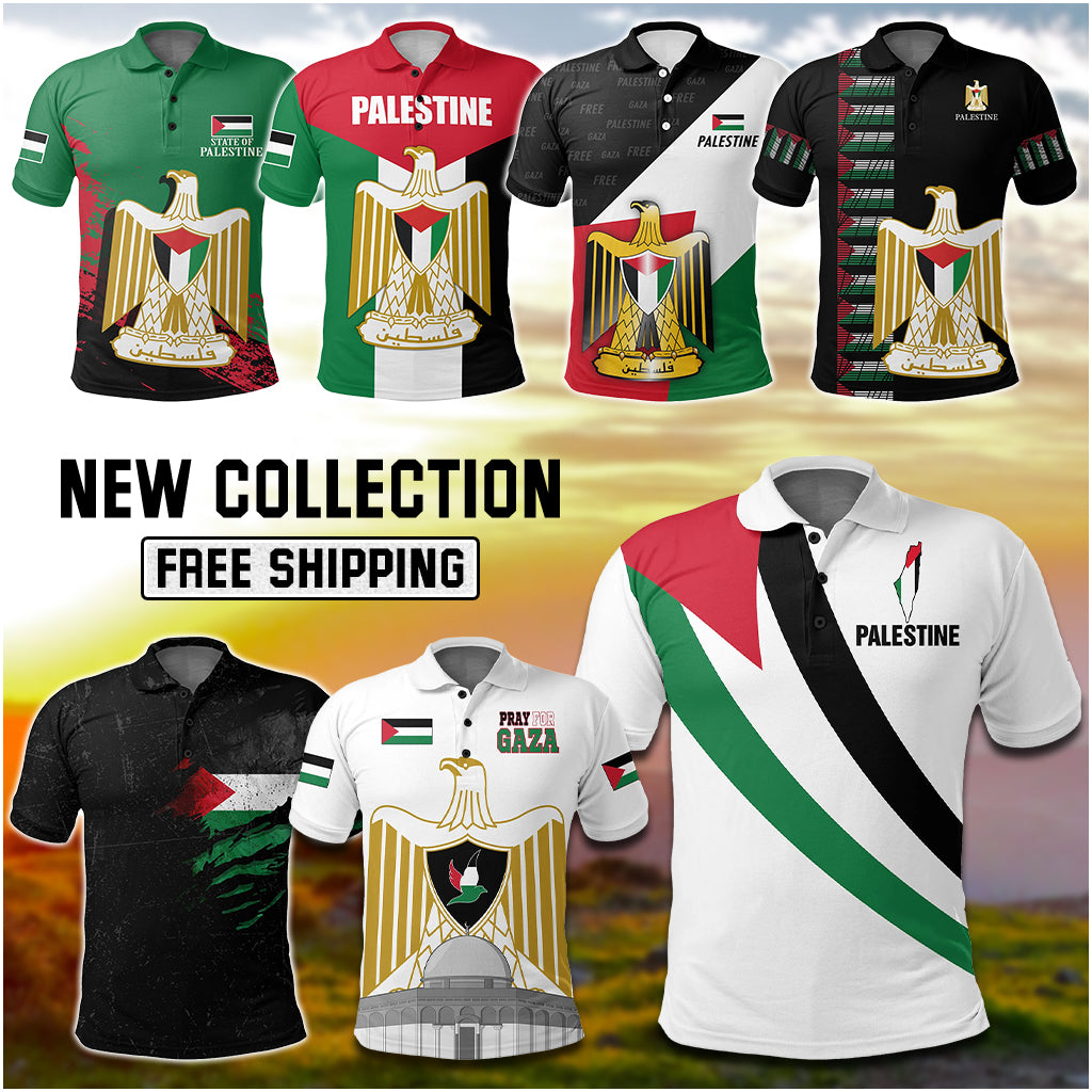 Palestine Sporty New Polo