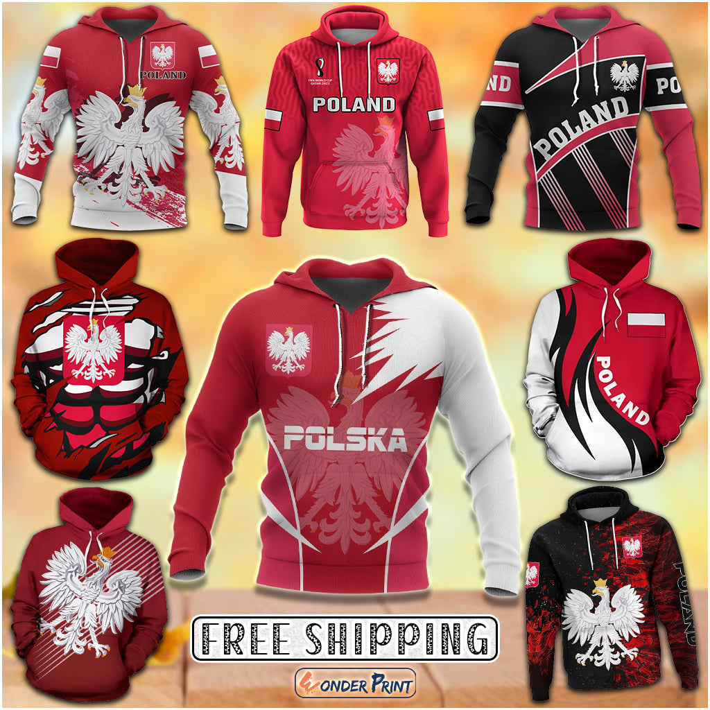 Poland High Quality Hoodie
