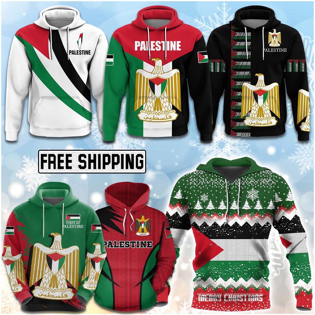 Palestine Hoodie Warm
