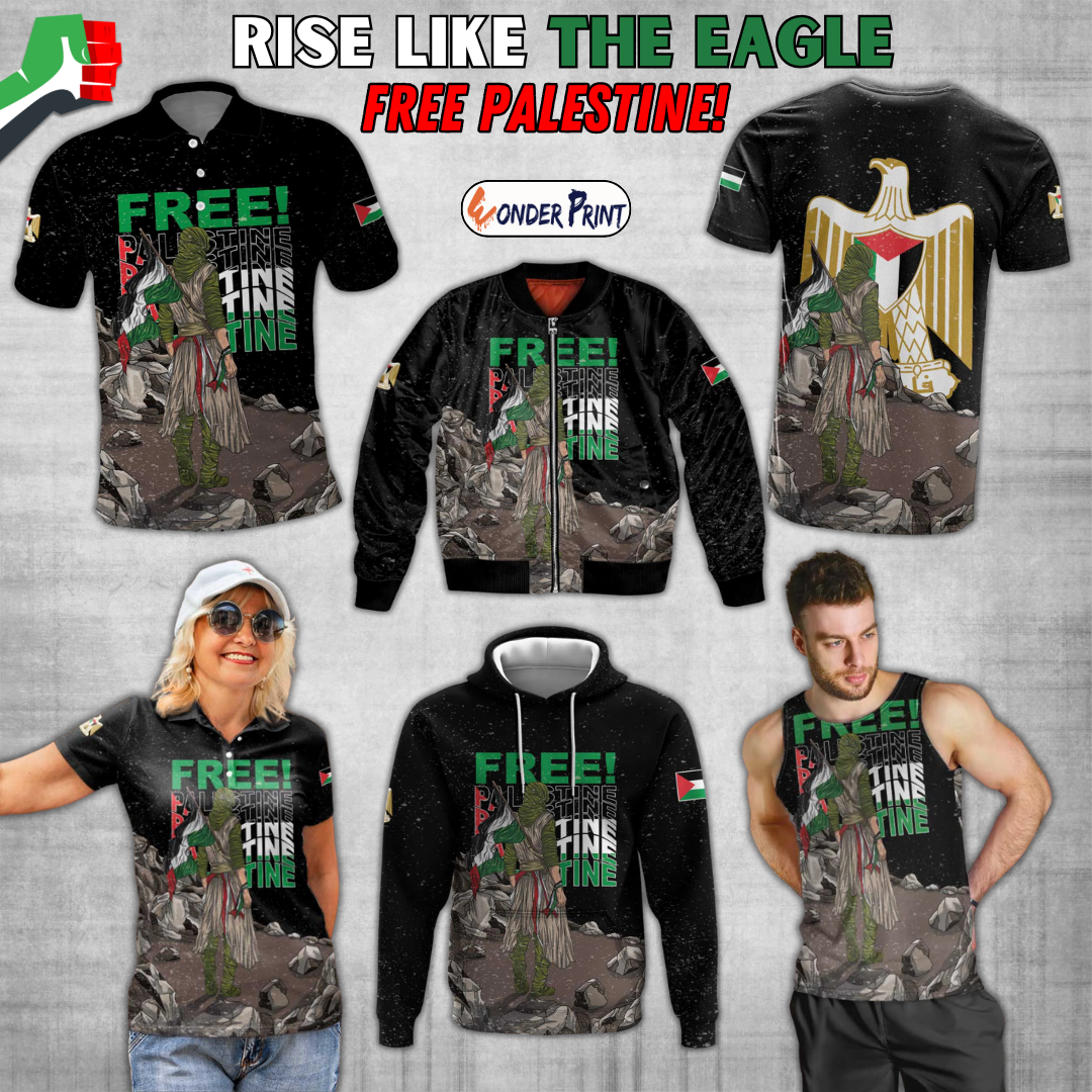 Free Palestine Eagle of Saladin
