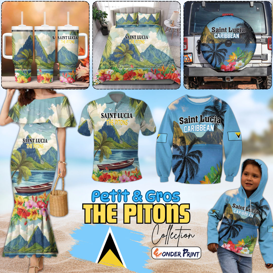 Pitons Saint Lucia Hibiscus Flowers