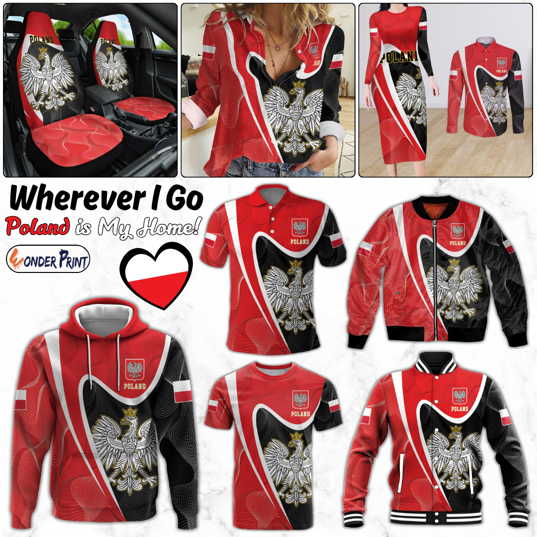 Poland White Crowned Eagle Rzeczpospolita Polska