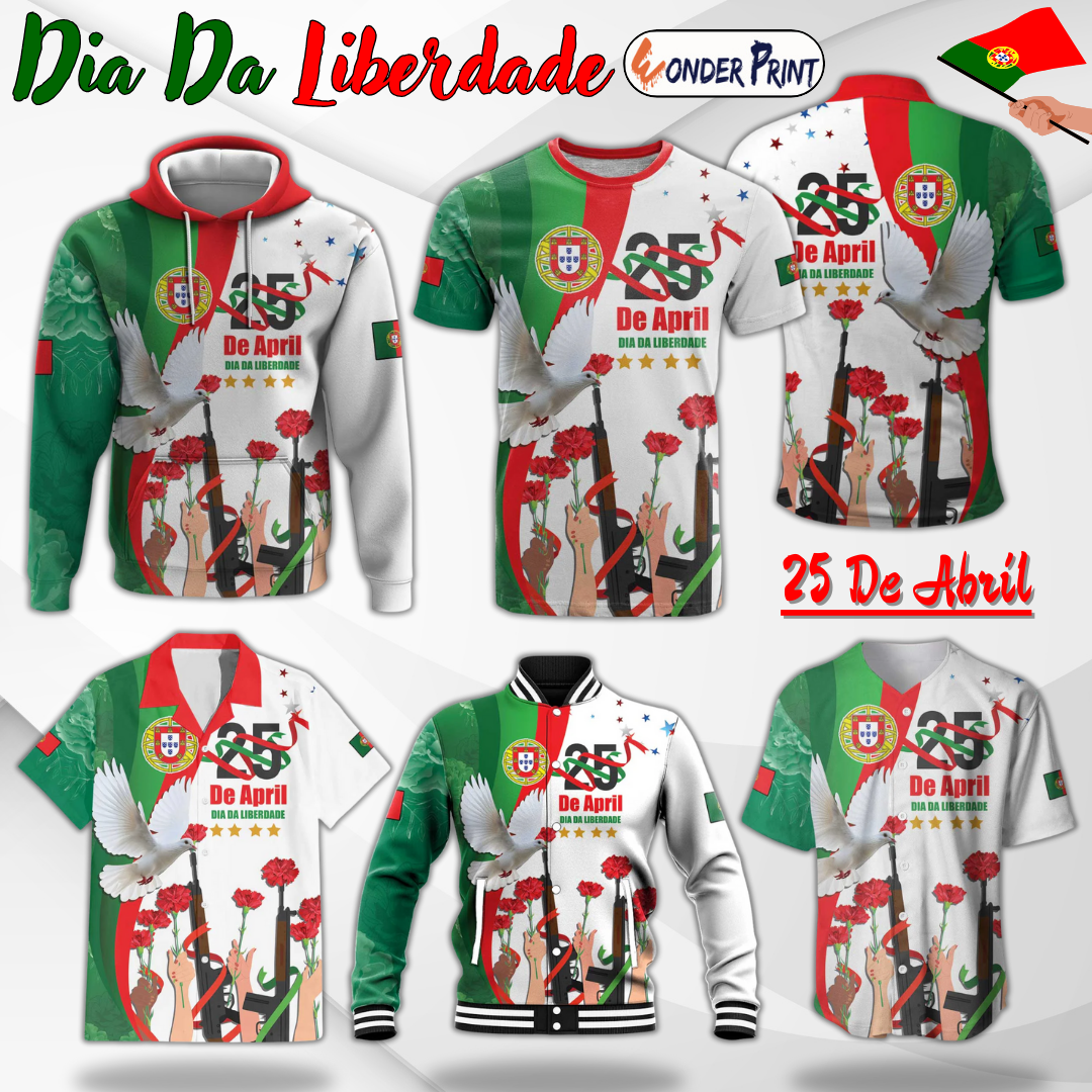 Portugal Carnation Revolution Dia Da Liberdade 25 De April