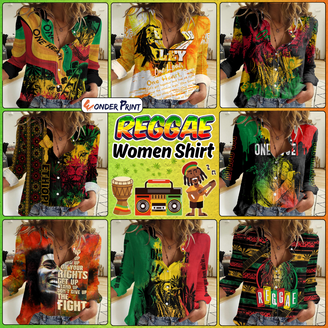 Reggae Women Casual Shirt