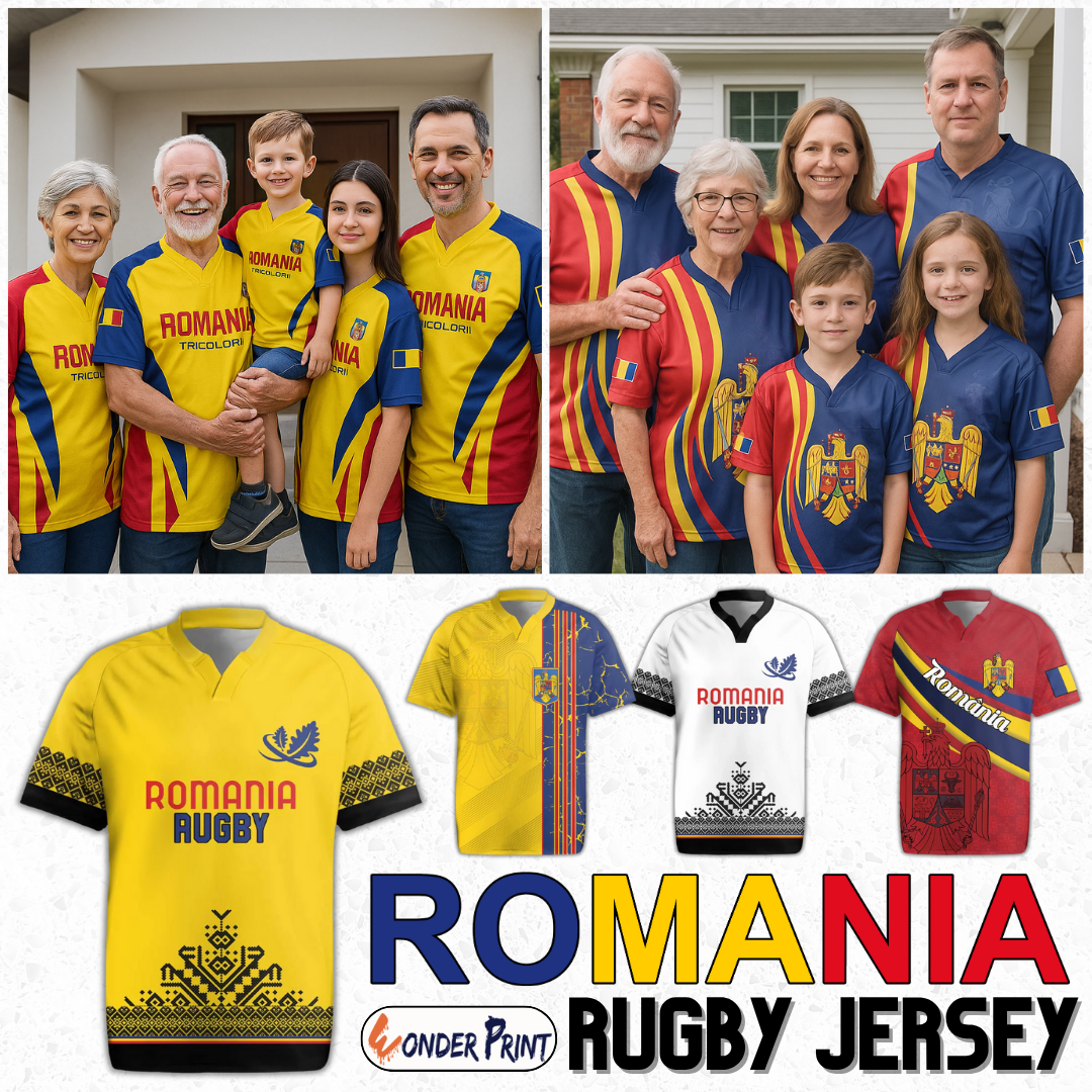 Romania Rugby Jersey