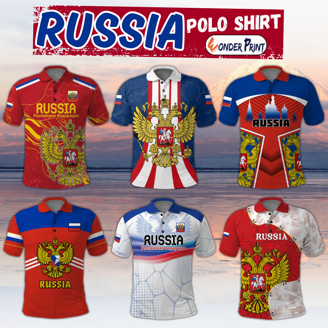 Russia Polo Shirt