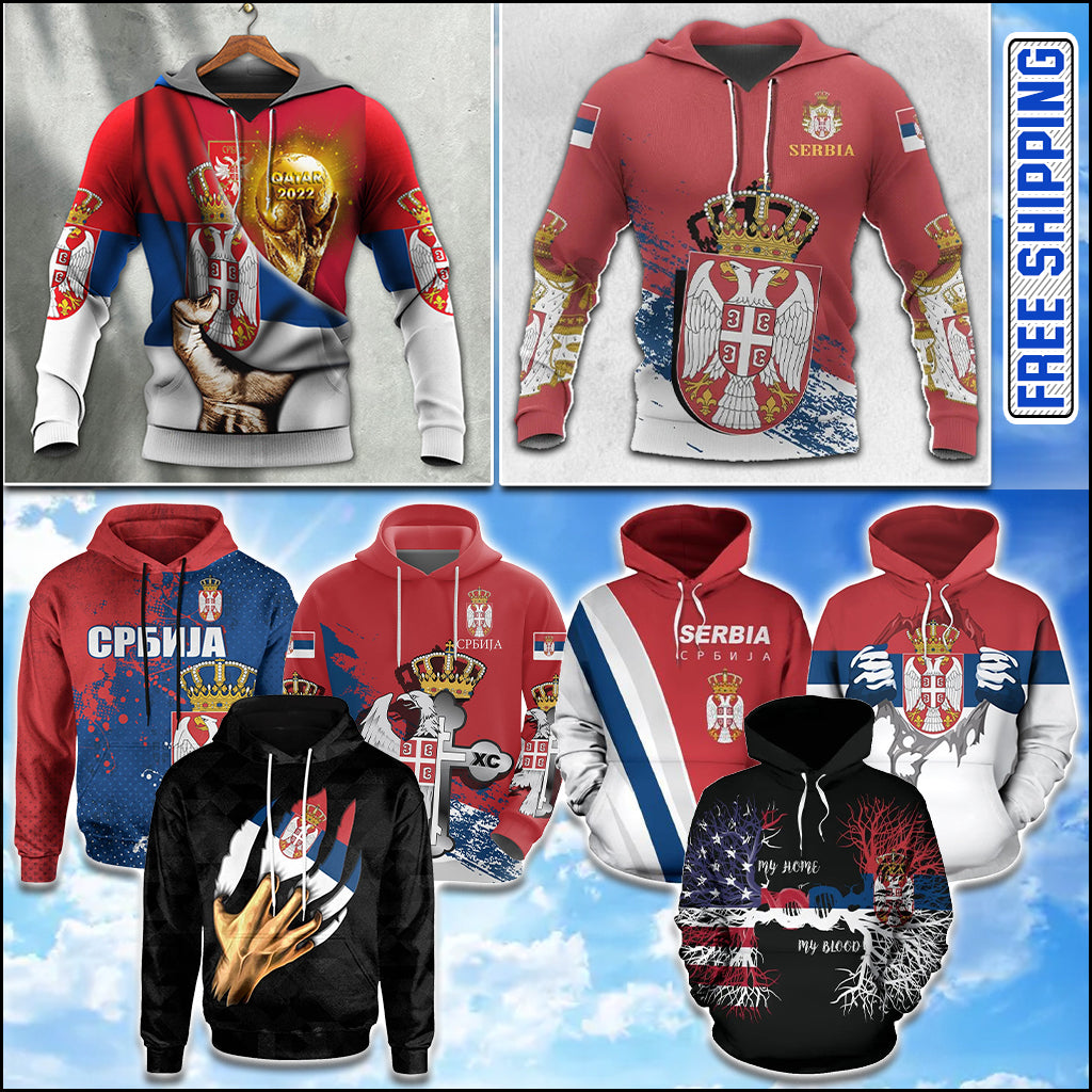 Serbia Champion Unique Hoodie