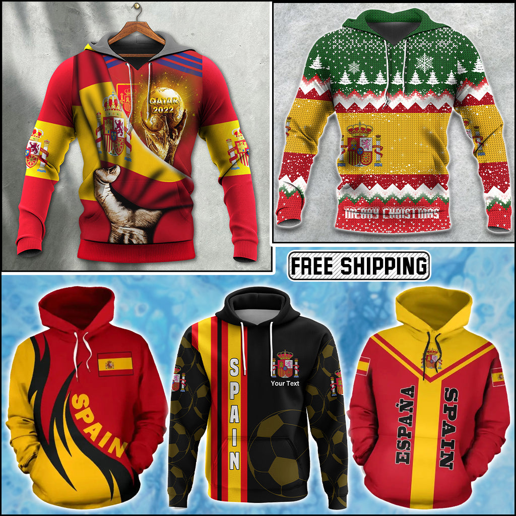 Spain Champion Unique Hoodie